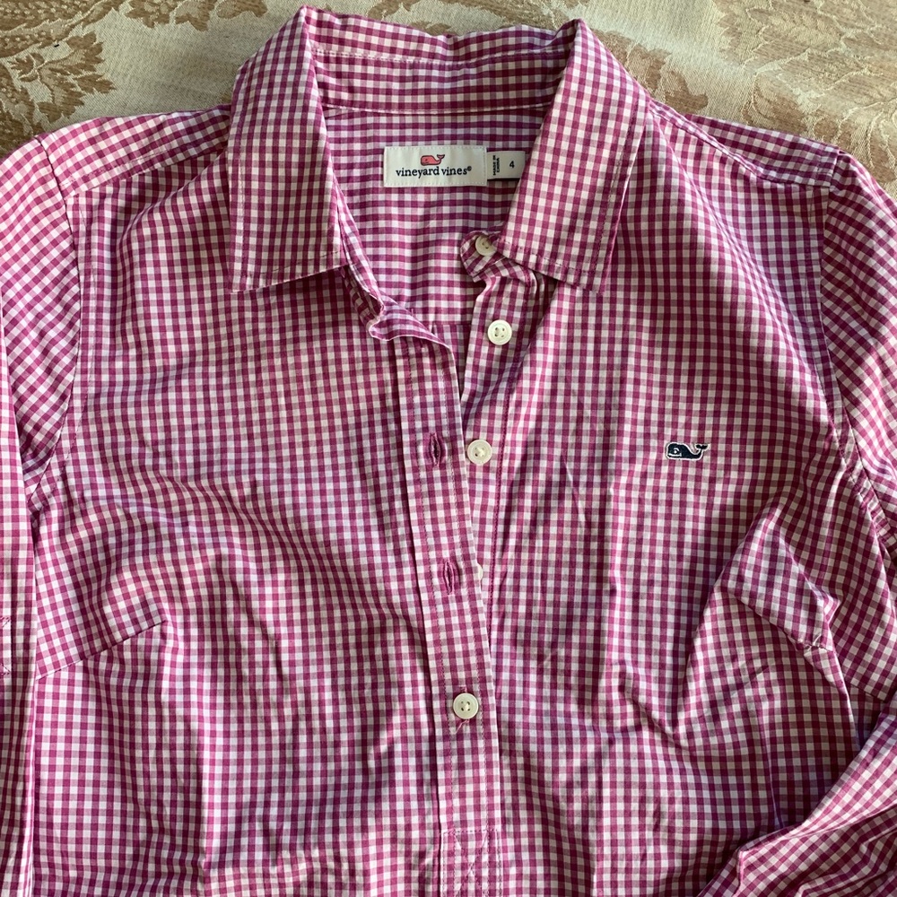 Vineyard Vines Ladies Gingham Shirt